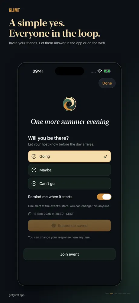 Glimt, App Store screenshot 2