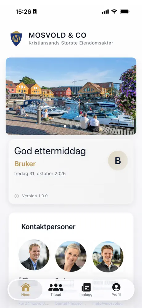 Mosvold, App Store screenshot 1