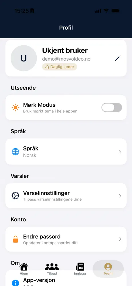 Mosvold, App Store screenshot 3